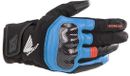 Alpinestars Honda SMX Z Drystar Zwart Blauw Rood Handschoen