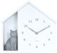 Karlsson Wandklok Sitting Cat - Wit