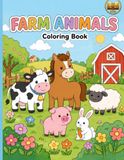 Farm Animals: Coloring Book