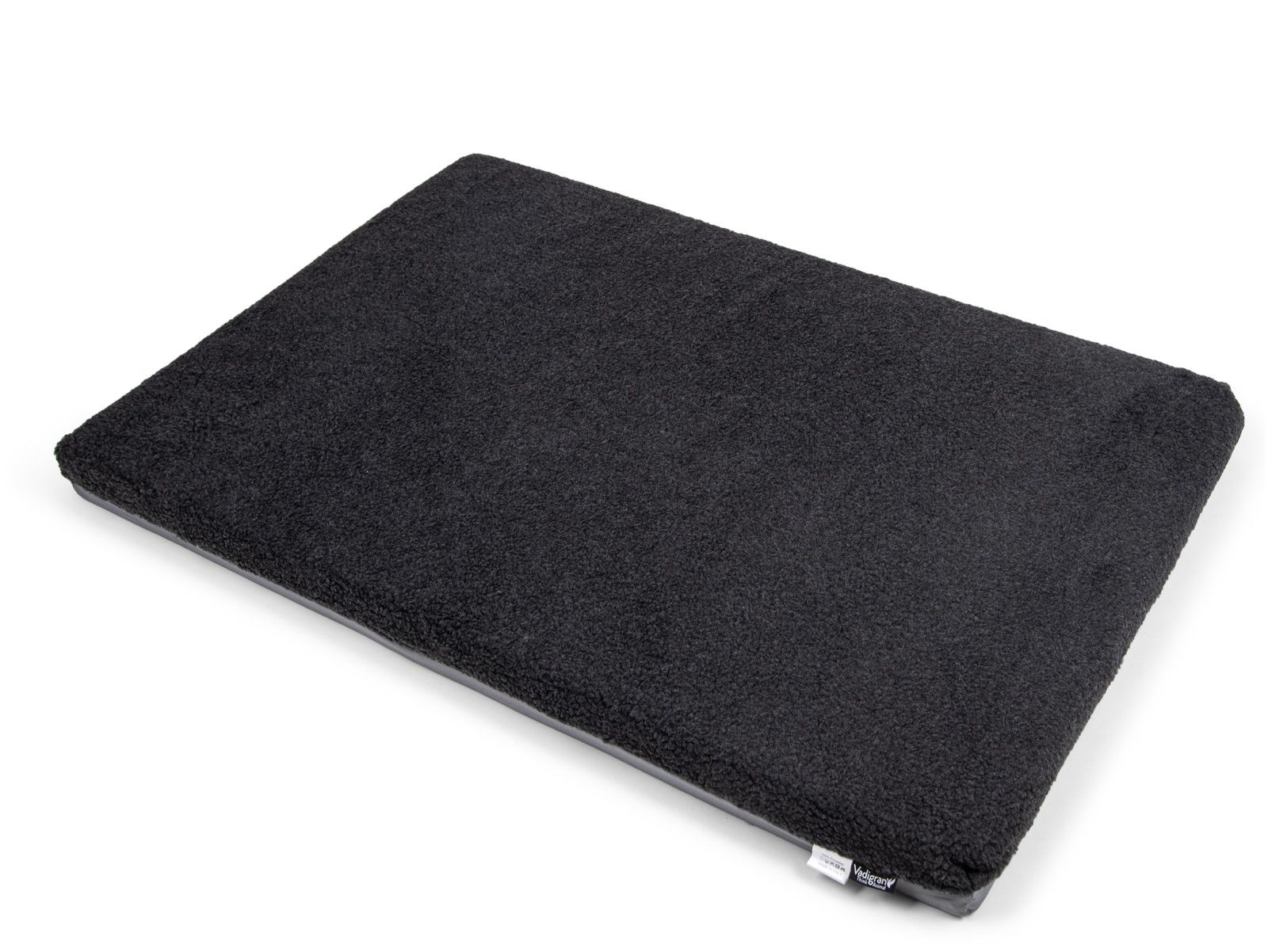 Vadigran Hondenmatras Memory Foam Grijs Pluche 120x80x8cm