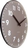 NeXtime Duomo – Wandklok – 35 cm – Koepelglas – Khaki – Stil