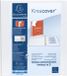 Exacompta 10x Kreacover Ringband in PP met 4 D-ringen van 50mm - A4 maxi - Wit