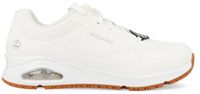 Skechers UNO lage sneakers voor dames, wit synthetisch, maat 41.5