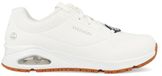 Skechers UNO lage sneakers voor dames, wit synthetisch, maat 41.5