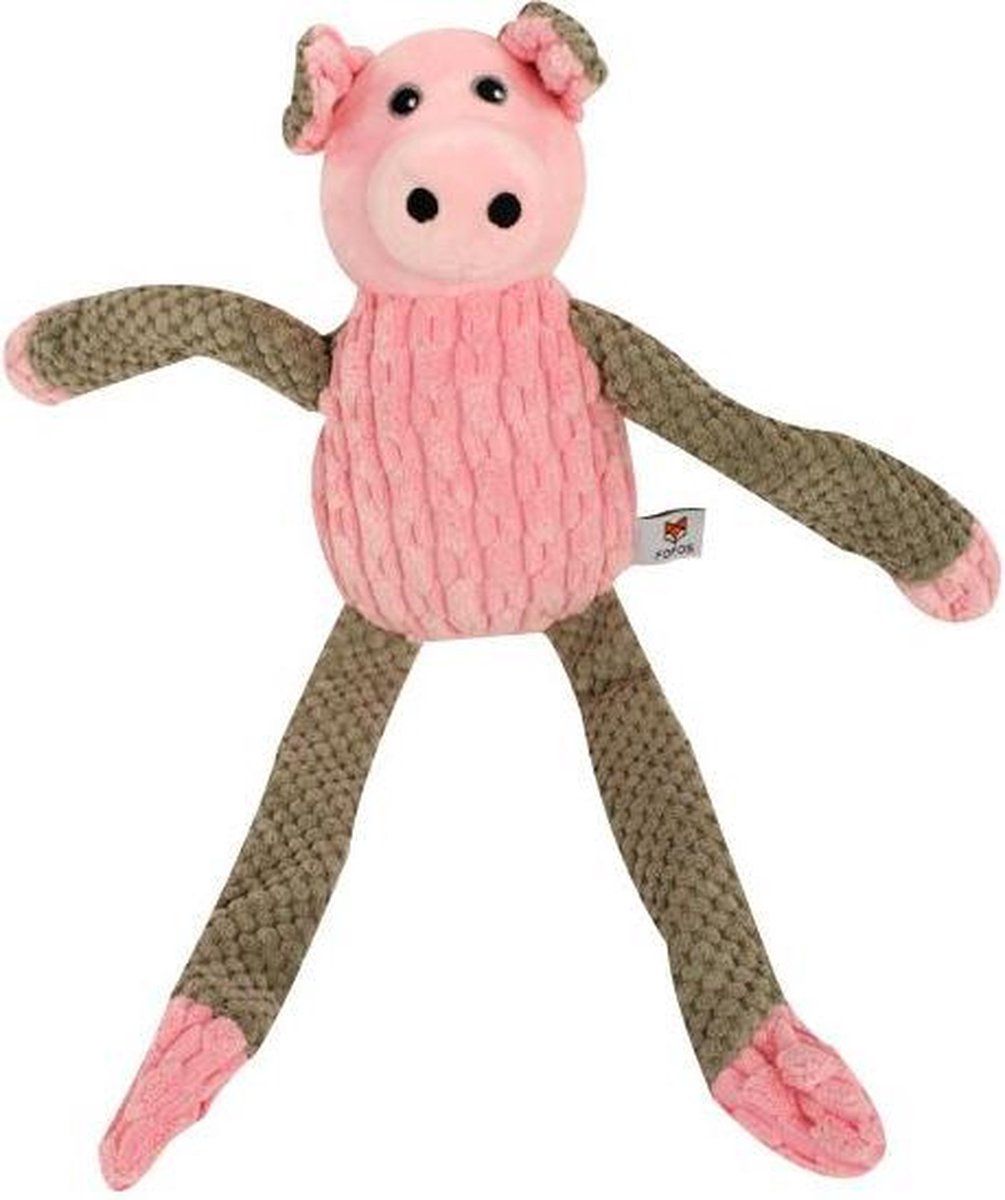 Fofos Long Leg Varken - 48,5 x 48,5 x 12 cm - Hondenspeelgoed