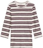Marc O'Polo T-shirt Femme Coupe Regular Beige_Multi_03