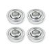 cyclingcolors 4 x wiellager grasmaaier 12,7 mm x 28,6 mm tractor grasmaaier wielen kogellager kogelring wiellagers
