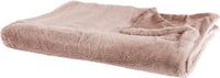 Beliani CHAAB Plaid - Roze - 200 x 220 cm - Polyester
