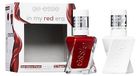 Essie Gel Couture Set in My Red Era (nr. 00 Top Coat, nr. 345 Bubbles Only)