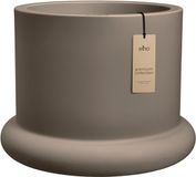 Elho Lana 56cm Pot de fleurs - Design Premium - Convient pour Intérieur & Extérieur - 100% Plastique recyclé - Umber brûlé