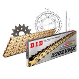 Kettingset DID Kettingset staal 520ZVM-X / 116 eindeloos voor Honda CR R 250 cc bj. 1990-1991