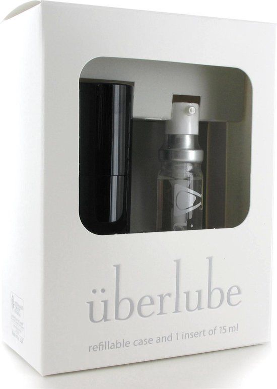 Uberlube - Siliconen Glijmiddel Good-To-Go Zwart