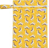 Piriuki Wetbag - Zebra | Waterdichte bewaarzak - 2 vakken - 32 x 30 cm