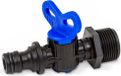 Vanne de vidange 3/4" AG x raccord Gardena