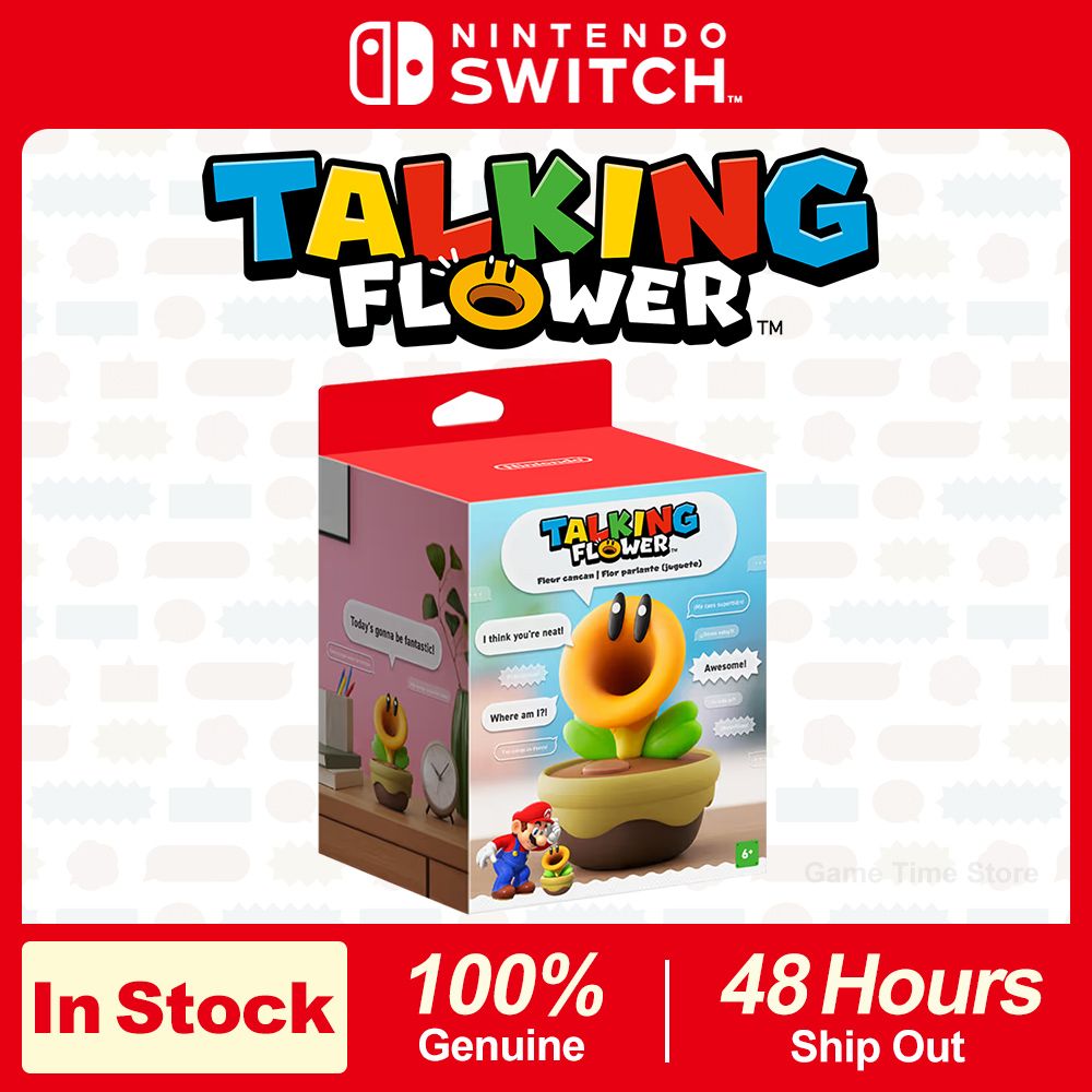 Nintendo Switch Super Mario Bros Wonder Talking Flower