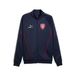 PUMA Trainingsjack 'Tschechien King Anthem' navy / grijs / kersrood