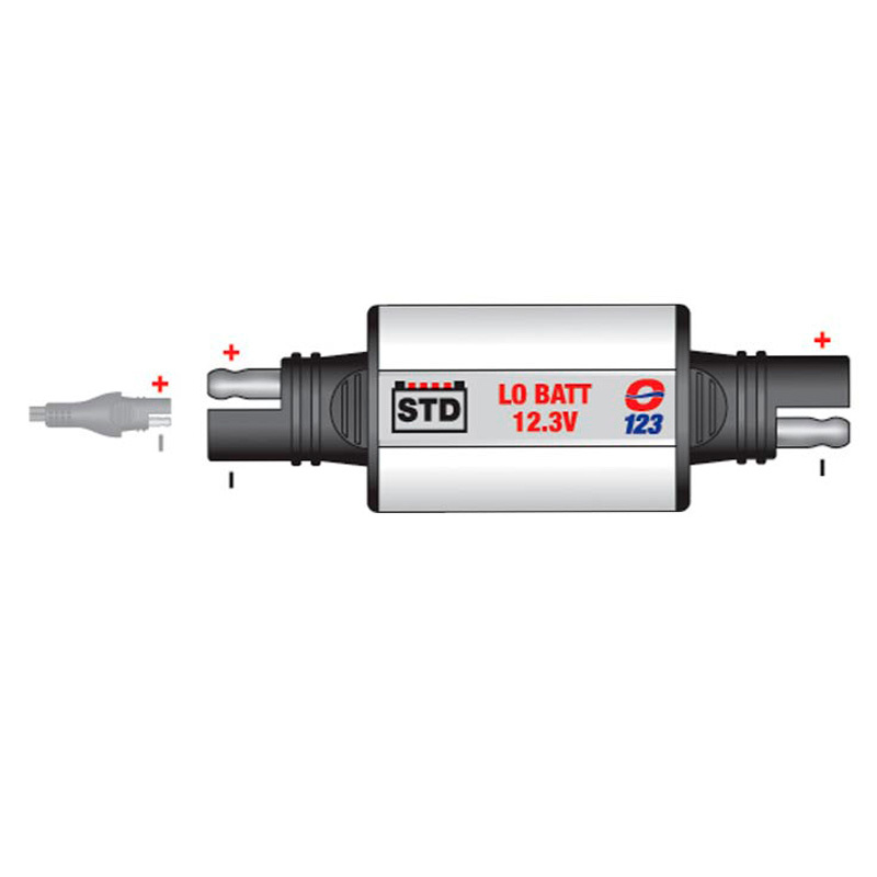 Optimate SAE spanningsindicator O 123 voor standaard 12 V accu