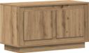 vidaXL meuble TV 80 x 35 x 45 cm chêne artisanal bois de chêne ouvragé