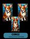 CORGI CROSS STITCH PATTERNS