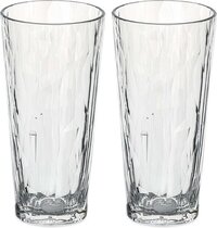 Koziol Superglas Club No. 19 Glass - 250 ml - Set of 2 - Transparent