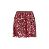 Jubel pailletten rok Moon Flowers roze/donkerroze