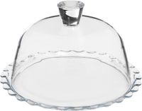 Secret de Gourmet Pasabahce - Taartplateau met stolp - decoratie glas - 26 cm - decoratie
