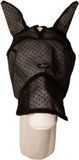 Kentucky Horsewear - Vliegenmasker hart met oren en neus zwart cob