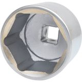KS Tools 911.1080 1" Dopsleutel, zeskant kort, 80mm