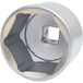 KS Tools 911.1080 1" Dopsleutel, zeskant kort, 80mm