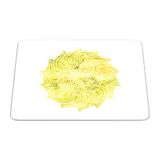 Bonamaison, Rechthoek Pop Art Digital bedrukte muismat, antislip onderkant, voor kantoor en thuis, grootte: 22x18 cm