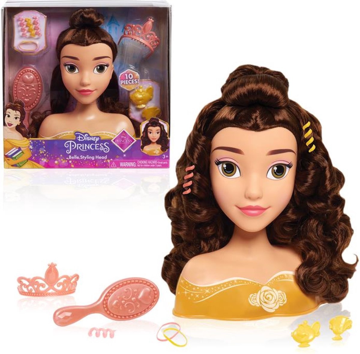 JP Disney Styling Disney Princess Belle Styling Hoofd