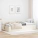 Maison Exclusive - Cadre de lit d'angle crème 100 x 200 cm velours