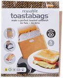 5 x herbruikbare broodrooster stofzakken toastmaker klein keuken toestel, etenswaren