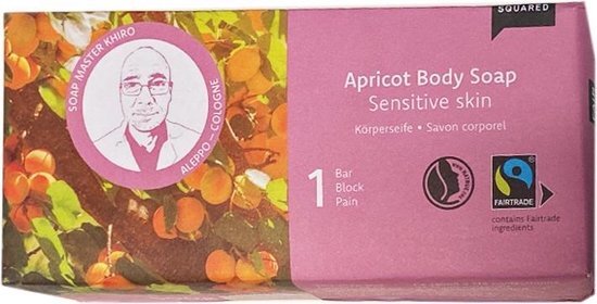 Fair Squared Body soap apricot - sensitive skin - 500 gr