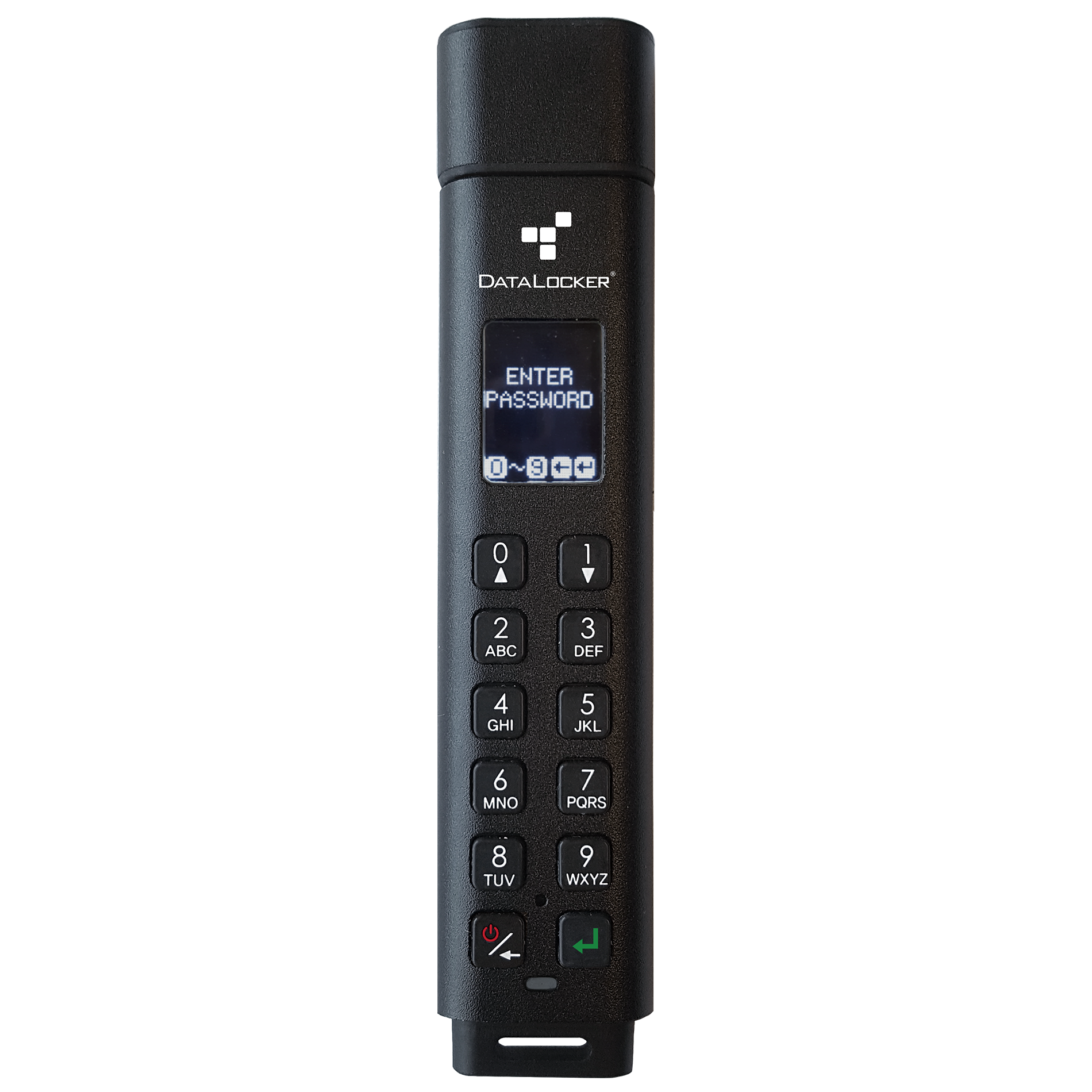DataLocker K300 Sentry - USB-stick - 256 GB - Zwart