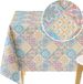 Merkloos KP HOME Premium Tafelkleed Afveegbaar 300 x 140 cm - Portugees Azulejo Waterdicht Tafelzeil