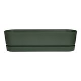 Elho Greenville Trough Long 70cm Plantenbak - Blad Groen