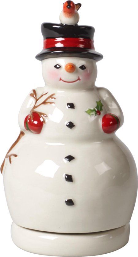 Villeroy & Boch Nostalgic Melody Sneeuwman Draaiend