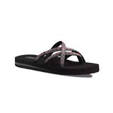 Teva Olowahu W's, teenslippers voor dames, zwart, 739 Felicitas Black, 39 EU