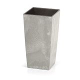 Prosperplast Urbi bac à fleurs carré en béton, 240 mm