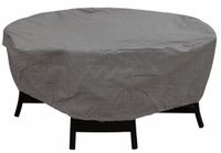 Eurotrail Waterdichte Tafelhoes, Zitgroephoes Rond, Cantonic Ø 260x100cm, Grijs