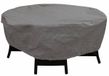 Eurotrail Waterdichte Tafelhoes, Zitgroephoes Rond, Cantonic Ø 260x100cm, Grijs