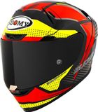 Suomy SR-GP Evo Airspeed Integraalhelm - Zwart/Rood/Geel - Maat L