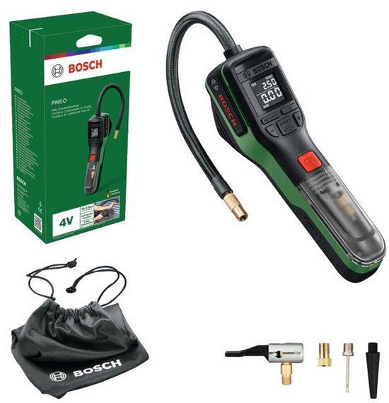 Bosch EasyPump Draadloze Luchtpomp Presta 10,3 bar Groen