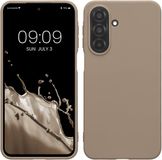 kwmobile telefoonhoesje geschikt voor Samsung Galaxy A27 5G - Hoesje voor smartphone - Back cover in mat crème