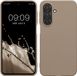 kwmobile telefoonhoesje geschikt voor Samsung Galaxy A27 5G - Hoesje voor smartphone - Back cover in mat crème