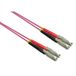 ROLINE glasvezelkabel duplex 50/125µm OM4, LSH/LSH, LSOH, violet, 1 m