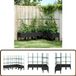 vidaXL Jardinière avec treillis - Noir - 160x120x142,5 cm