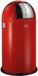 WESCO Pushboy Prullenbak | 50 Liter | Metaal - Rood