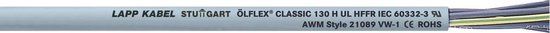LAPP ÖLFLEX® CLASSIC 130 H Câble de commande 7 G 1.5 mm² Gris argenté 1123114/1 par mètre